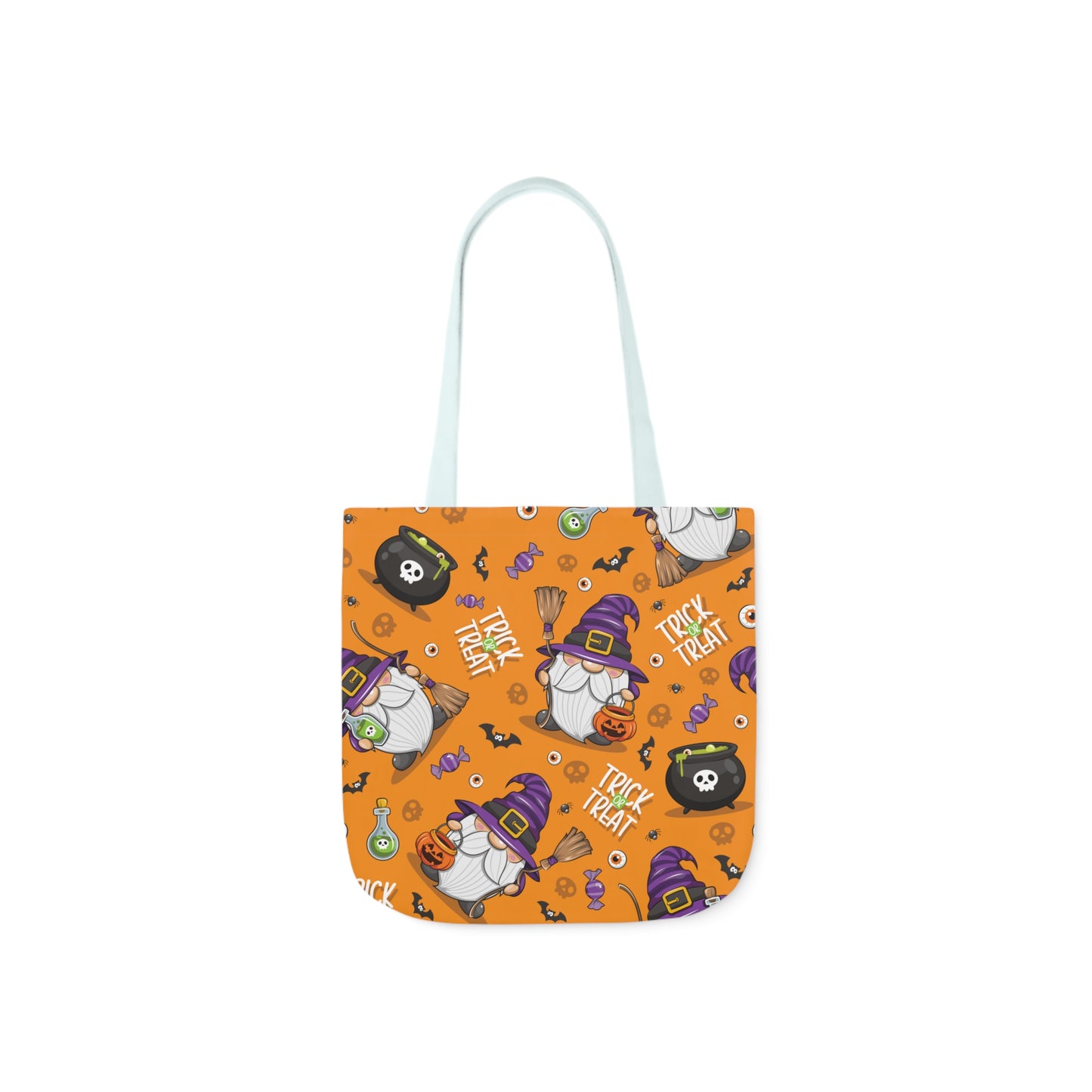 Witch Gnome Print Canvas Bag Halloween Trick-or-Treat