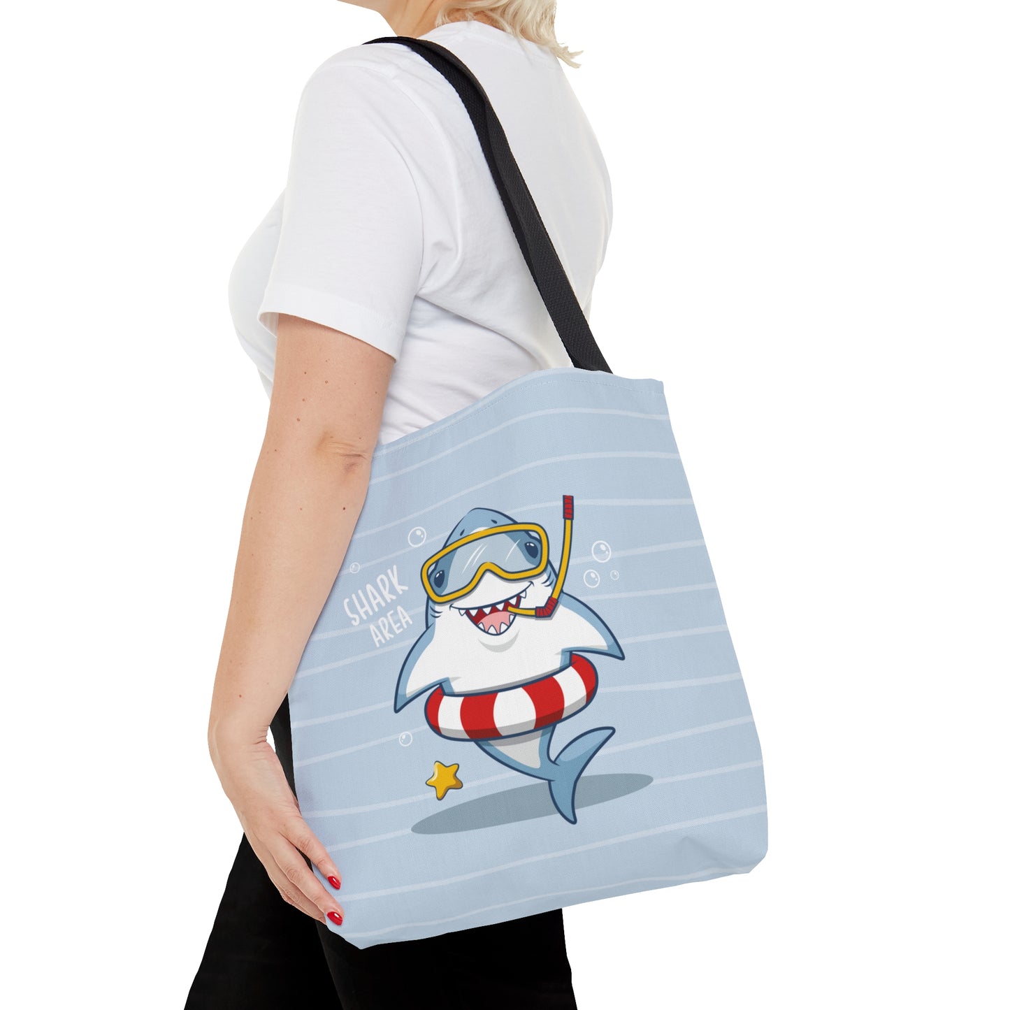 Snorkel Sharks Tote Bag