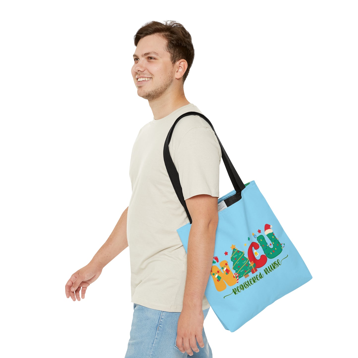 NICU Nurse Christmas Tote Bag