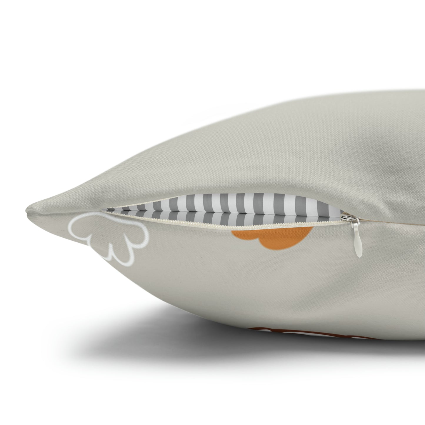 Fall Baby Fox Square Pillow Case