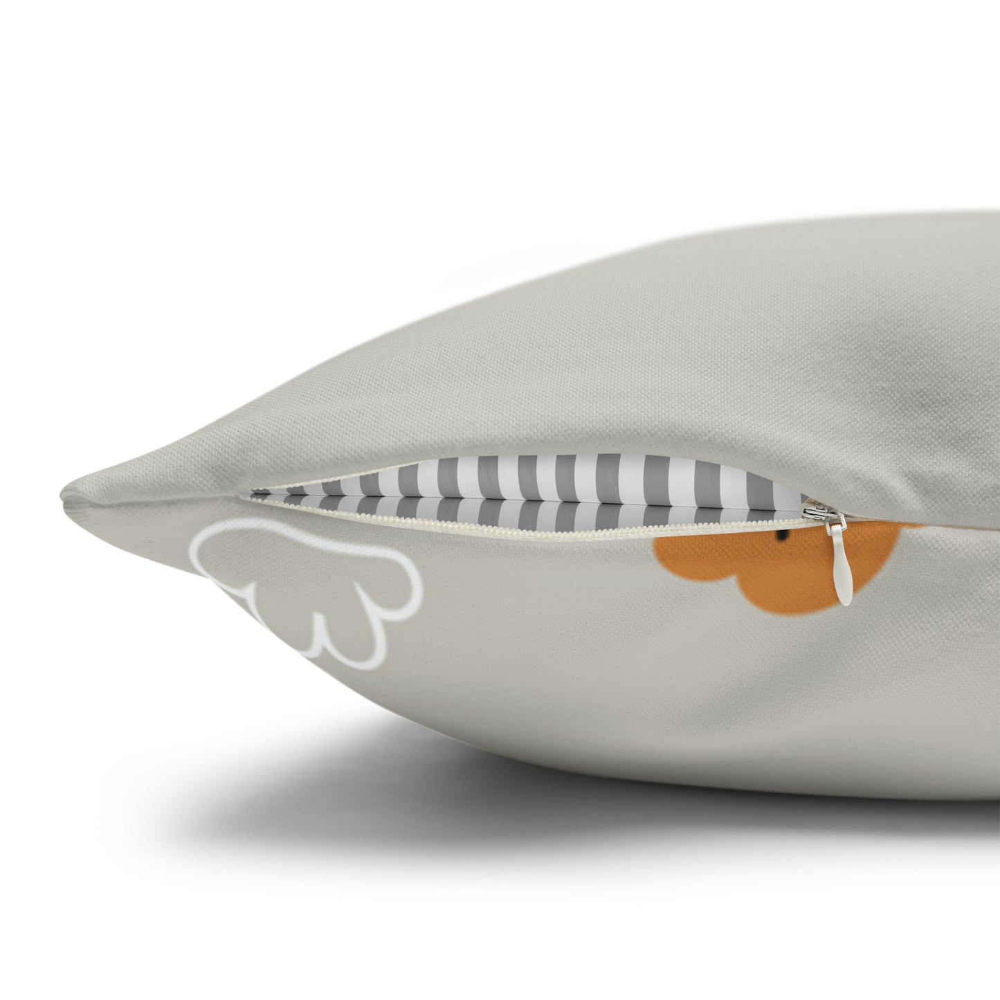 Fall Baby Fox Square Pillow Case