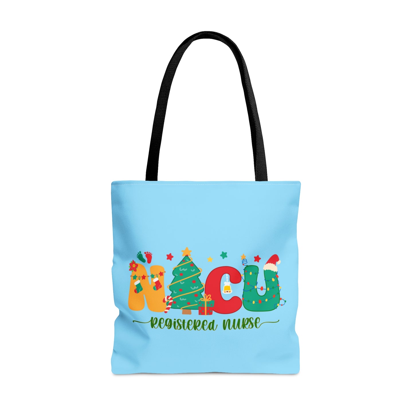 NICU Nurse Christmas Tote Bag
