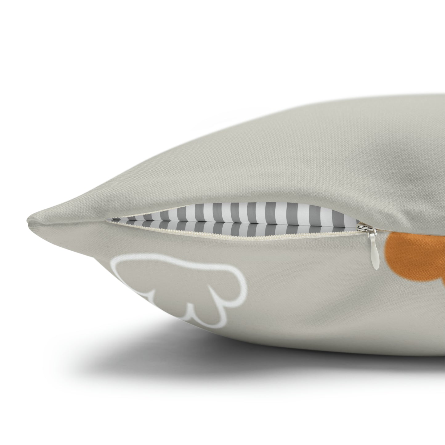 Fall Baby Fox Square Pillow Case