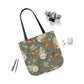 Mummy Gnome Print Canvas Bag Halloween Trick-or-Treat