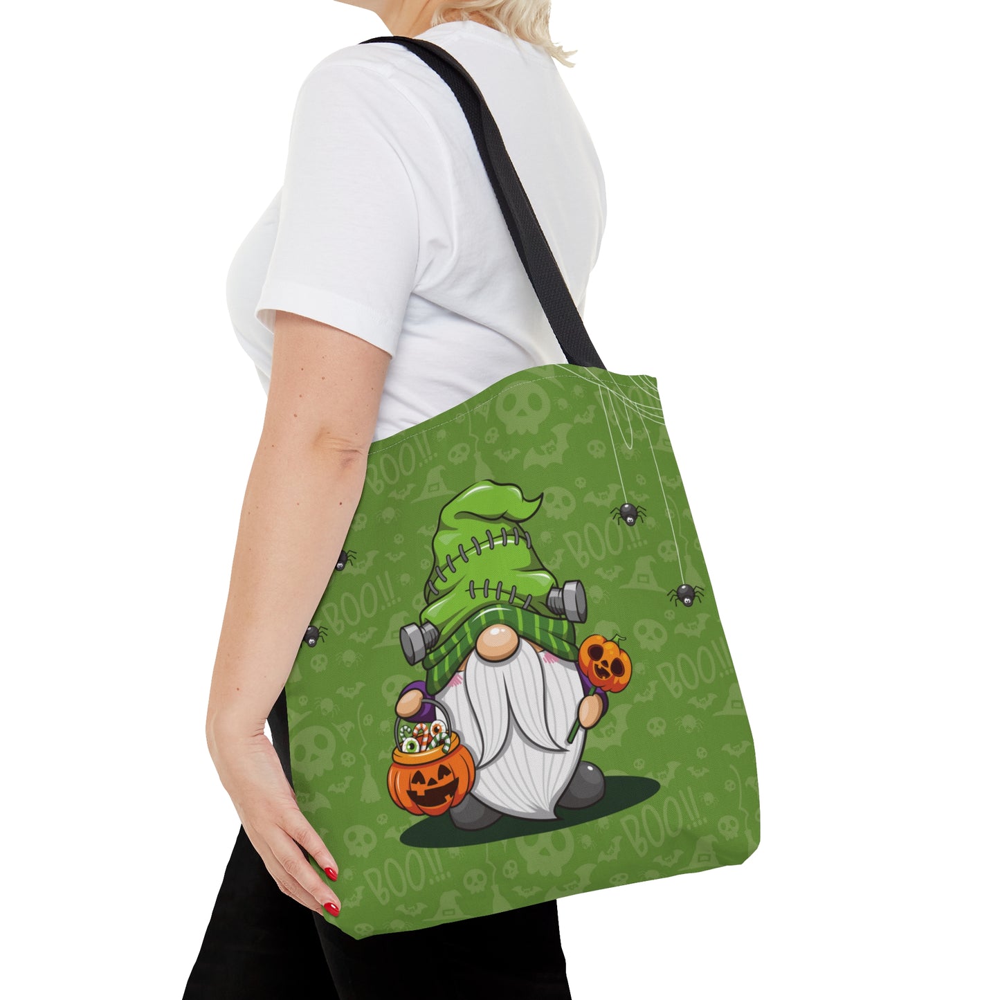 Cute Frankenstein Gnome Tote Bag