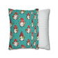 Christmas Cookie Gnome Square Pillow Case