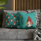 Christmas Cookie Gnome Square Pillow Case