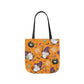 Witch Gnome Print Canvas Bag Halloween Trick-or-Treat