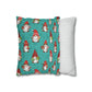 Christmas Cookie Gnome Square Pillow Case