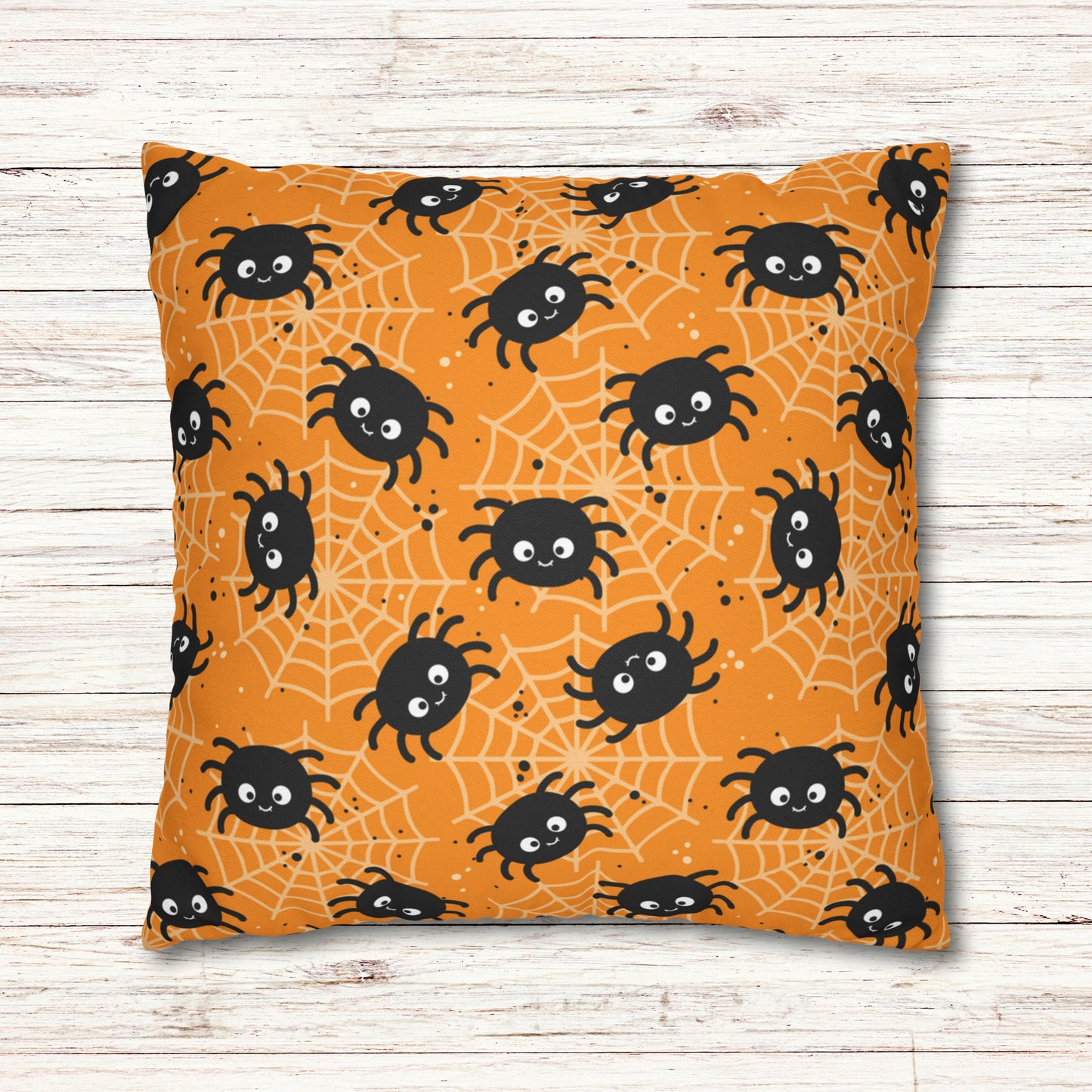 Halloween Spider Square Pillow Case