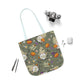 Mummy Gnome Print Canvas Bag Halloween Trick-or-Treat