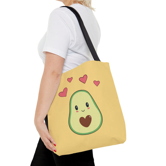 Avocado Love Canvas Tote Bag