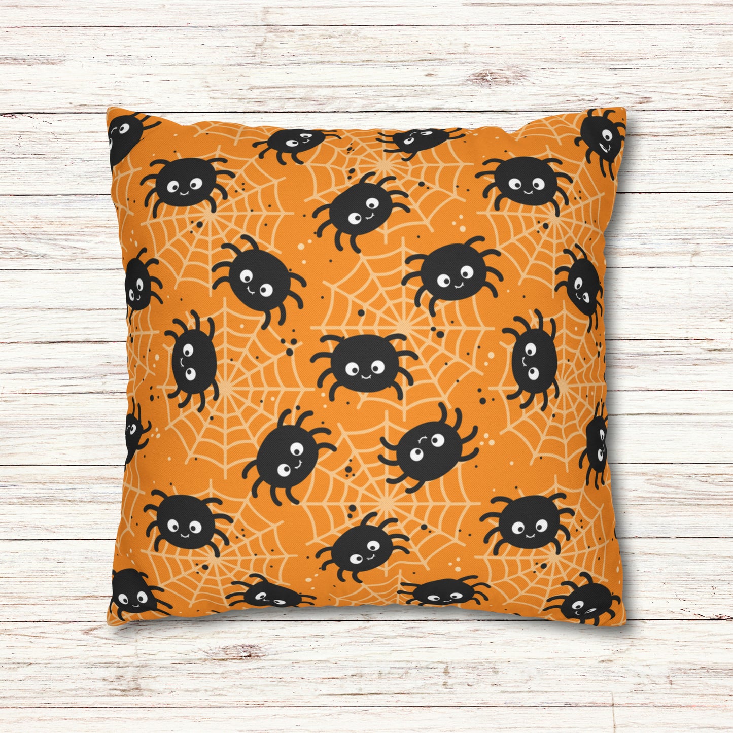 Halloween Spider Square Pillow Case