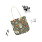 Mummy Gnome Print Canvas Bag Halloween Trick-or-Treat