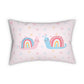 Sweet Snails Lumbar Pillow with Removable Cover