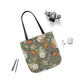 Mummy Gnome Print Canvas Bag Halloween Trick-or-Treat
