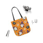 Witch Gnome Print Canvas Bag Halloween Trick-or-Treat