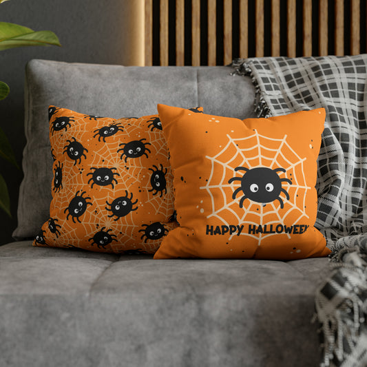 Halloween Spider Square Pillow Case