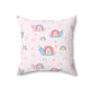 Spun Polyester Square Pillow