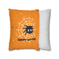 Halloween Spider Square Pillow Case