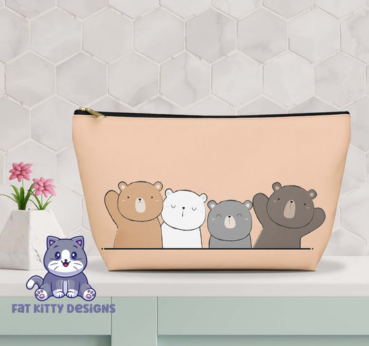 Hello Bears Accessory Pouch Cosmetic Bag