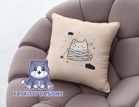 Mummy Cats Square Pillow Case